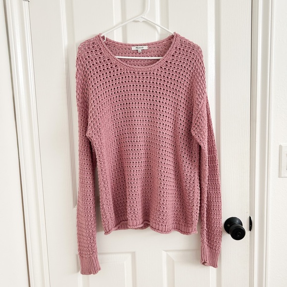 Madewell pink sweater - Picture 1 of 3